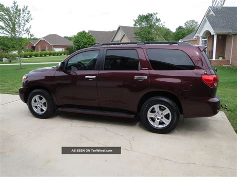 2008 Toyota sequoia limited white