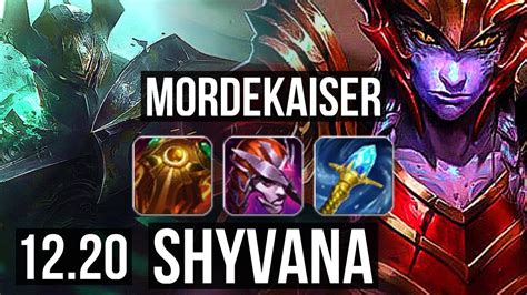 Morde Vs Shyvana Top 9 1 6 Legendary 1 0m Mastery 400 Games