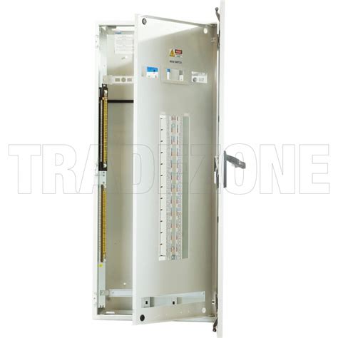 Jpe7200s25dw Hager 72 Pole Elite Distribution Board With 250 Amp Chassis And Isolator Main