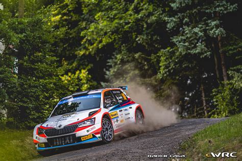 Csomós Miklós Bán Viktor Škoda Fabia Rally2 evo Barum Czech Rally