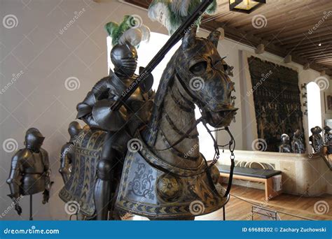 Medieval Knight And Horse Armor