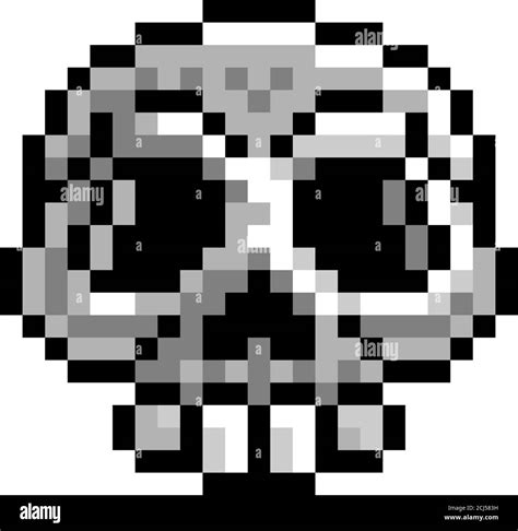 Pixel Art Bit Im Genes De Stock En Blanco Y Negro Alamy