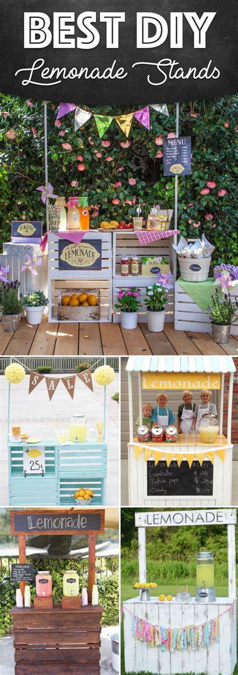 25 Effortless Diy Lemonade Stand Ideas Making Your Summer Parties