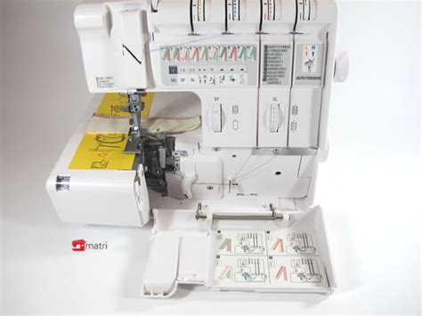 Janome D M Quina Overlock Remalladora Profesional Con F Cil