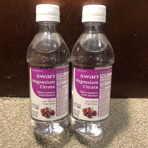 Swan Other X2 Swan Citroma Magnesium Citrate Grape Saline Laxative