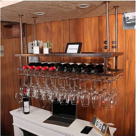 Wine Bar Wall Rack For Bar Kitchen Wine Racks Hanging Wine Racks Wine Glass Racks