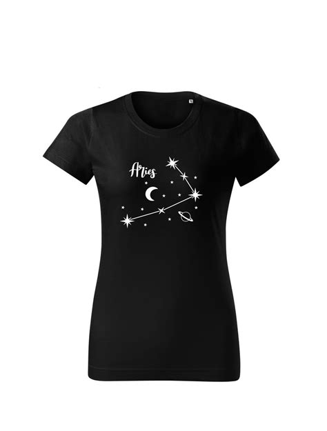 Koszulka T Shirt Czarna Znak Zodiaku Baran Hafna Sklep EMPIK