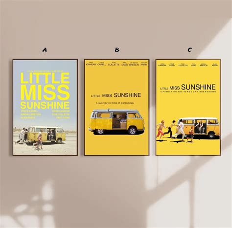 Little Miss Sunshine Movie Poster Canvas Poster Bedroom Art Without