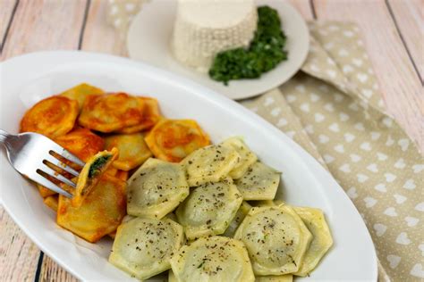 Ravioli Con Ricotta Di Soia E Spinaci Il Girasole Verde