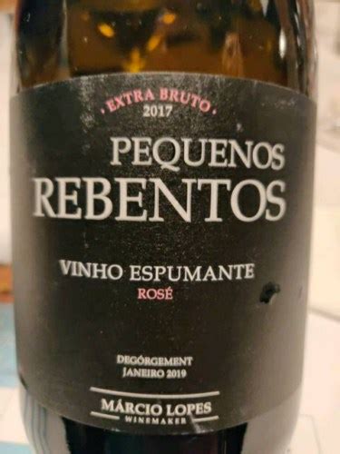 Márcio Lopes Pequenos Rebentos Extra Bruto Rosé Vivino US