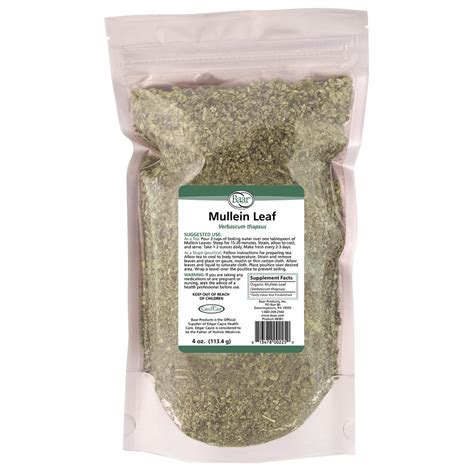 Mullein Leaf Tea, 4 oz.