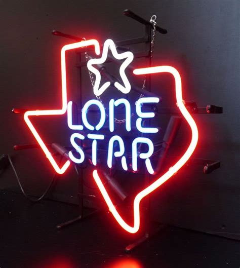 Lone Star Neon Sign