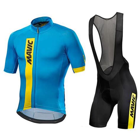 Mavic Cycling Jerseys Set Summer Pro Cycling Short Sleeves Jerseys GEL