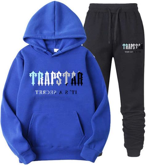 Tuta Trapstar London Sportiva Casual Unisex Felpe Con Cappuccio E