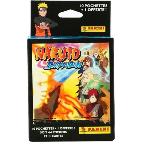 Booster Boxes Carte Panini Naruto Shippuden Blister Pochettes