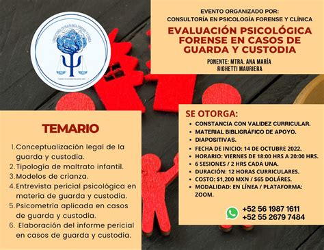 Evaluacion Psicologica Forense En Casos De Guarda Y Custodia