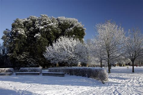 The Peoples Park Waterford City Ireland Snow Time Flickr