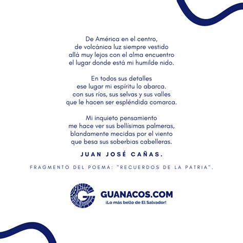 Juan Jos Ca As Y El Himno Nacional De El Salvador Guanacos