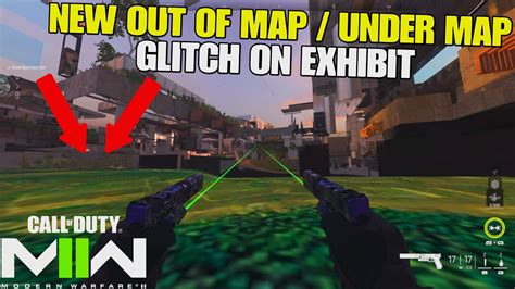 Modern Warfare 2 Glitches New Out Of Map Under Map On EXHIBIT Mw2 Mw2