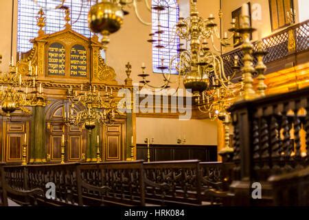 Interior Bevis Marks Synagogue London England Stock Photo - Alamy