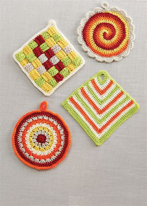 Useful crochet potholders Crochet Pattern