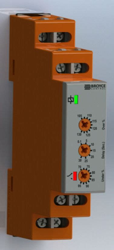 Time Delay Relay Under Voltage And Overvoltage Protection DIN