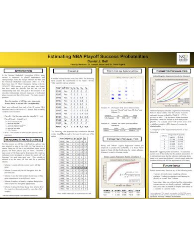 NBA Playoff - Examples, PDF | Examples