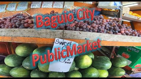 Baguio City Public Market Youtube