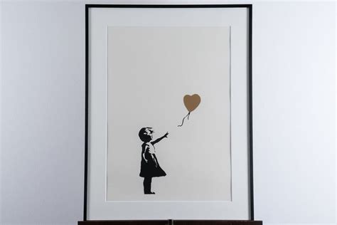 Yahooオークション 【banksy】『 バンクシー 「girl With Balloon