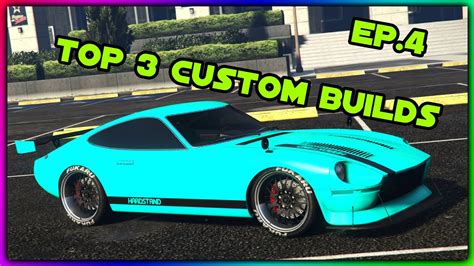 Gta 5 Top 3 Customizations For Cars Ep4 Karin 190z Caracara 4x4