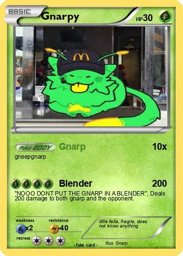 Pokémon Gnarpy Gnarp My Pokemon Card