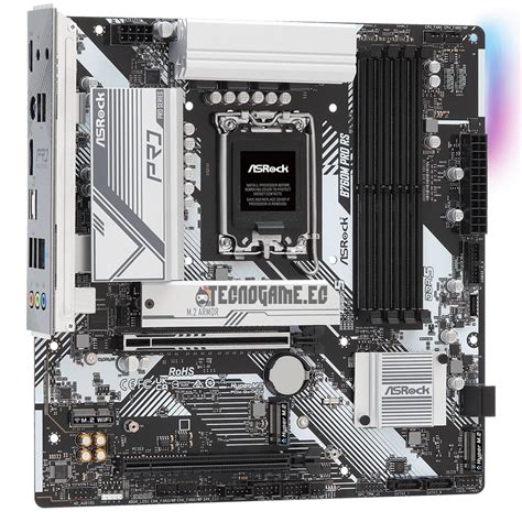 Mainboard Asrock B760m Pro Rs Atx Ddr5 Tecnogame Ec