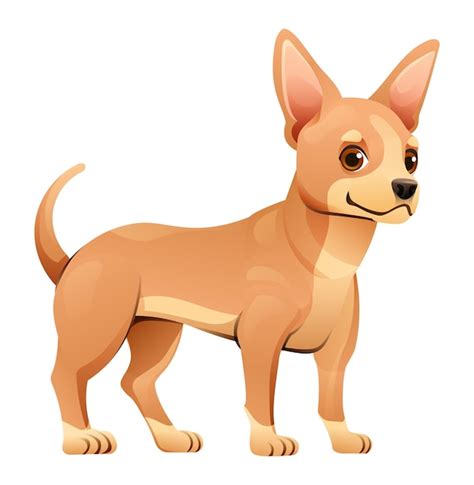 Pegatina De Dibujos Animados De Perro Chihuahua Vector Premium Images