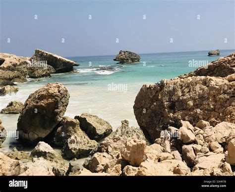 oman beach  res stock photography  images alamy