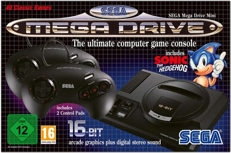 SEGA Mega Drive Mini llegará a las tiendas el 19 de septiembre con 40