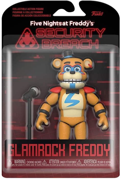 Fnaf Security Breach Action Figure Review Glamrock Freddy Five Sexiz Pix