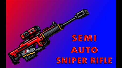 Pixel Gun 3d Semi Auto Sniper Rifle Gameplay New Update 10 6 0 Youtube