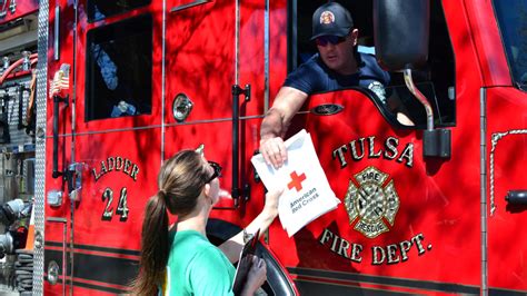 American Red Cross Tulsa Fire Officials Provide 158 Homes With Free