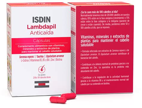 Lambdapil Anticaída tratamiento eficaz la caída del cabello ISDIN