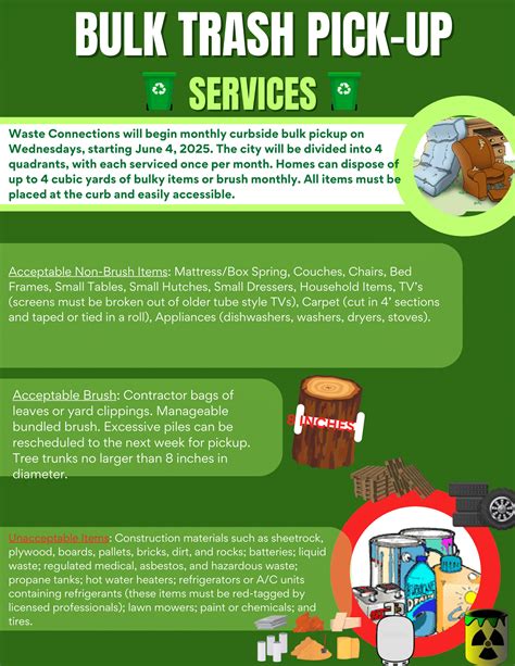 Bulk Trash Pickup Services - City of Rogers