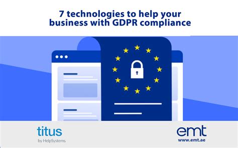 7 Technologies To Help Your Business With Gdpr Compliance Best Cybersecurity And It