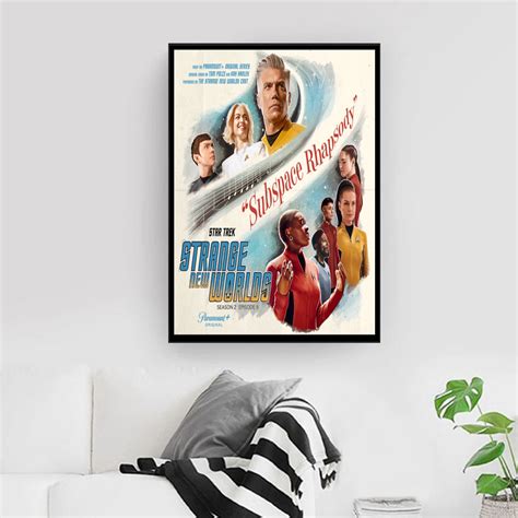 Cheap Subspace Rhapsody Star Trek Strange New Worlds Season Poster