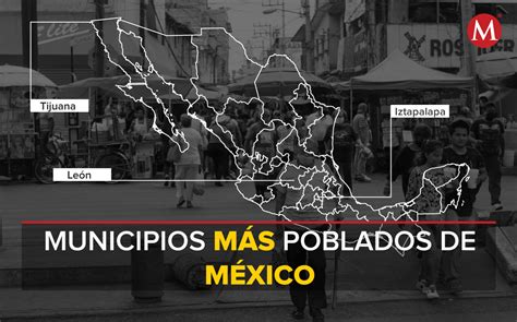 Zonas y municipios más poblados en México INEGI 2021 Grupo Milenio