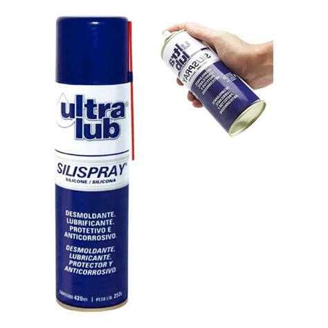 Desmoldante Ultralub Silicone Spray 420ml Pires Martins