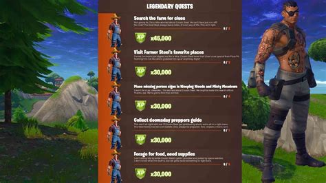 All Week 4 Legendary Quest Challenges Guide In Fortnite Week 4 Quest