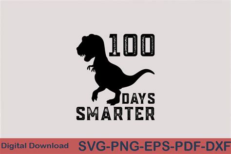 100 Days Of School Smarter Svg Design Graphic By Craftpioneer