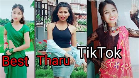 New Tharu Dancing Tik Tok Video Best Tharu Dancing Tik Tok