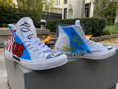 Charitybuzz Custom Chuck Taylor Sneakers