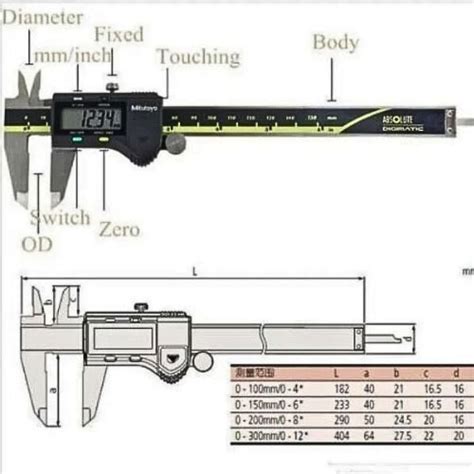 Digimatic Caliper Cd Asx Stainless Steel Digital Caliper Mitutoyo Japan