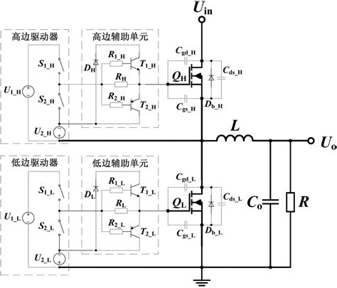 同步整流buck变换器的sic开关管驱动电路及方法与流程